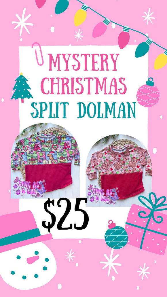 $25 Christmas Mystery Split Dolman Long Sleeve ❌NO CODES❌