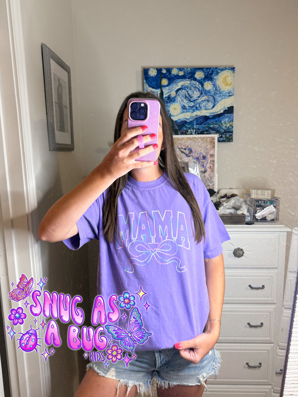 L RTS Mama Spangle Adult T-Shirt