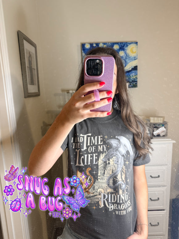 Fighting Dragons Adult T-Shirt