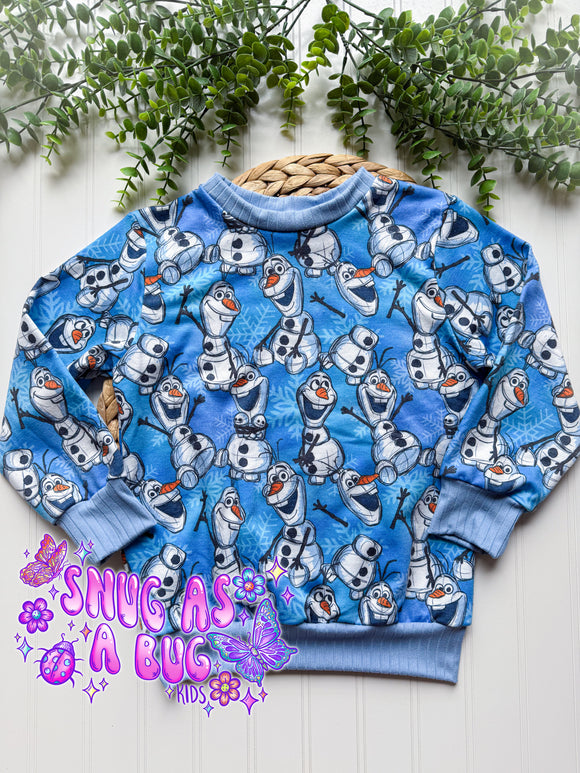 4T RTS Snowman Crewneck – Snug As A Bug Kids
