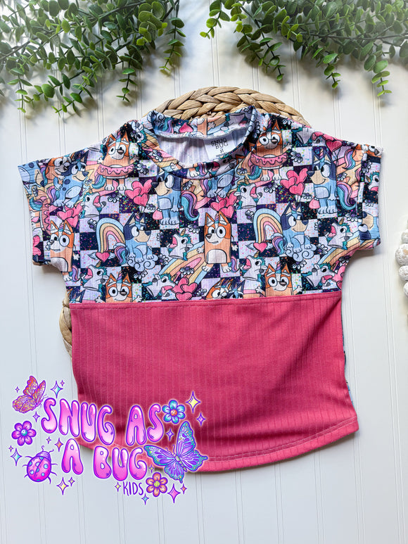 3T RTS Unicorn Dolman Tee
