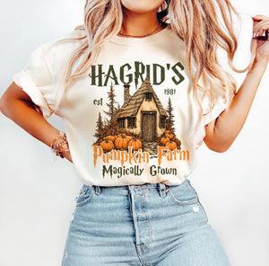 Magical Pumpkin Farm Adult T-Shirt