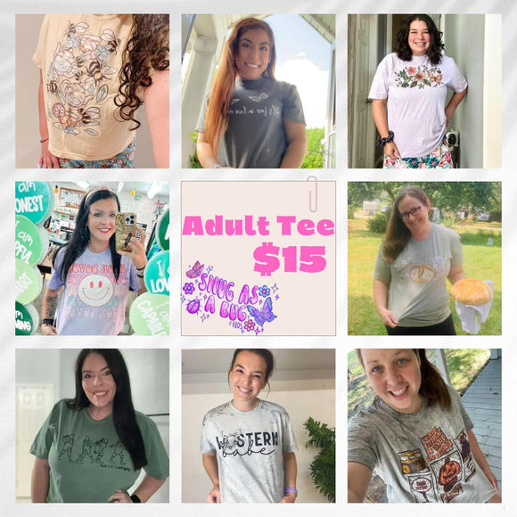 Mystery Adult Tee ❌NO CODES❌