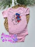 CHD Blooming Heart Kids T-Shirt