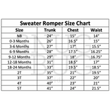 18-24M RTS Split Sweater Romper