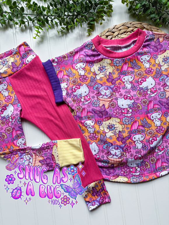 3T RTS Kitty Dolman Tee & Leggings