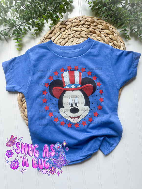 4th Of July Full Color Kids Tee ANY PRINT