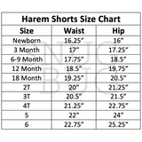 Custom Print Harem Shorts