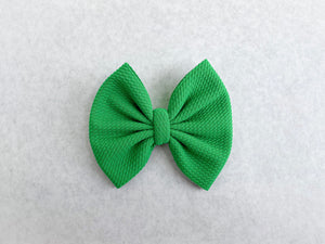 Kelly Green 5in Bow