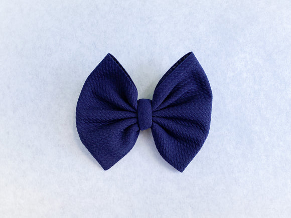 Navy 5in Bow