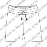 Custom Print Jogger Shorts