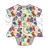 Toddler Favs Skirted Leo (64 Print Choices!)