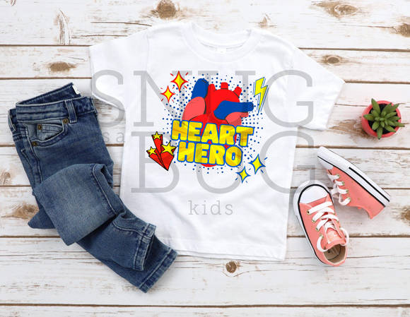 CHD Heart Hero 2 Kids T-Shirt