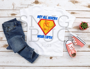 CHD Not All Heros Kids T-Shirt