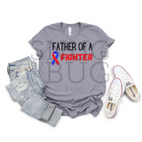 CHD Father Of A Fighter Adult T-Shirt