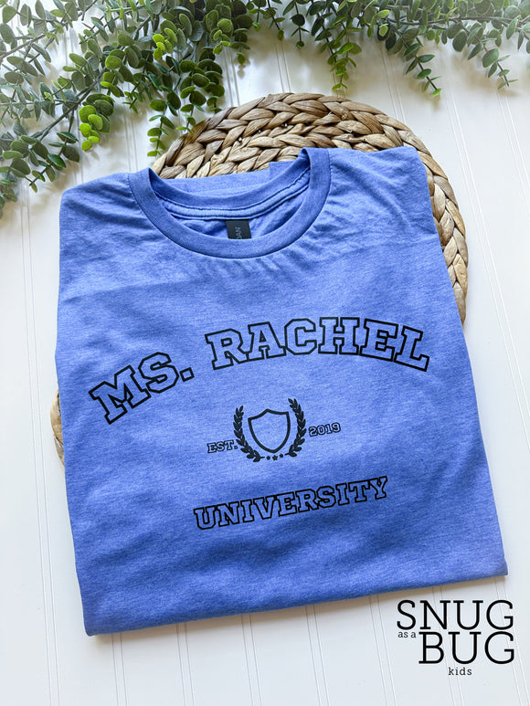 Ms. University Adult T-Shirt