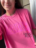 Pink Puff Mama Adult T-Shirt